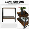 Industrial End Table