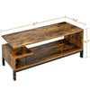 55'' TV Stand with Open Storage Shelf