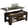 Modern Lift Top Coffee Table w/Hidden Storage & Shelf (5 Colors)