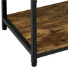 Industrial Wood Accent Coffee Table