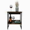 2-Tier Industrial End Side Table