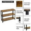 Industrial Console Table