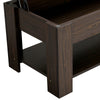 Modern Lift Top Coffee Table w/Hidden Storage & Shelf (5 Colors)