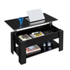 Modern Lift Top Coffee Table w/Hidden Storage & Shelf (5 Colors)