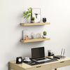 Floating Shelves Natural Wood