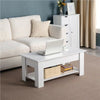 Modern Lift Top Coffee Table w/Hidden Storage & Shelf (5 Colors)