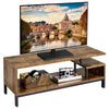 55'' TV Stand with Open Storage Shelf