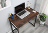 Foldable Office Desk - Wood Finish