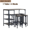 5 Piece Dining Table Set - 2 Colors