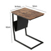 Wooden Side Table - Industrial Style Rustic Finish