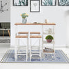 5 Piece Dining Table Set - 2 Colors