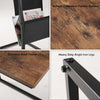 Wooden Side Table - Industrial Style Rustic Finish