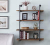 4-Tier Pipe Shelf