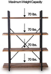 4-Tier Bookshelf