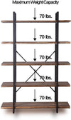 5-Tier Bookshelf