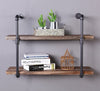 2-Tier Pipe Shelf