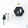 Nordic Hexagon Shelf Black