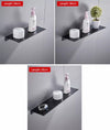 Aluminum Wall Shelf Black/White