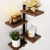 4 Step Wall Shelves