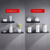 Aluminum Wall Shelf Black/White