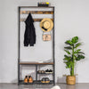 Entryway Storage Coat Rack