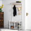 Entryway Storage Coat Rack