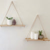 Hanging Rope Shelves