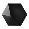 Nordic Hexagon Shelf Black