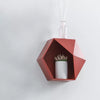 Nordic Hexagon Shelf Red