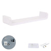 Floating U Shelves White